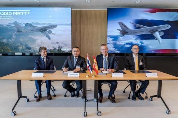 天添盈 泰国皇家空军订购一架空客A330 MRTT+加油机，预计2029年交付